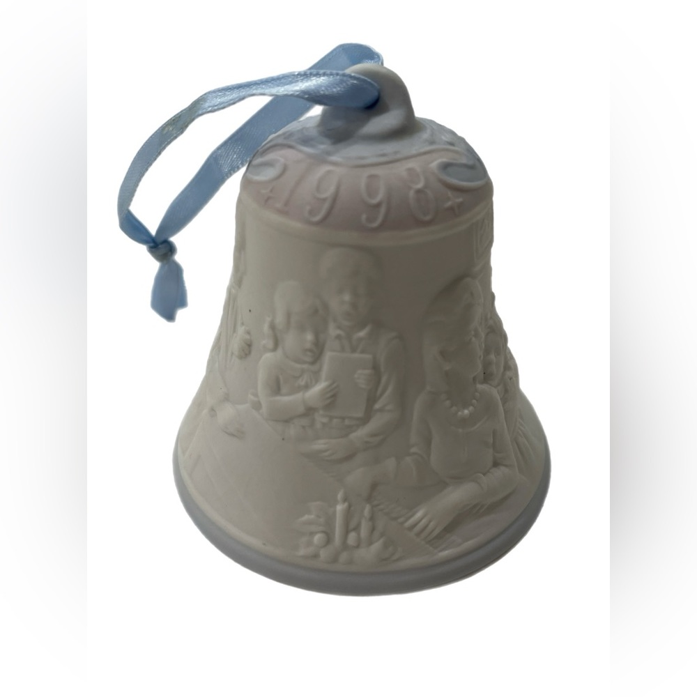 Lladro Annual Christmas Bell Ornament from 1998